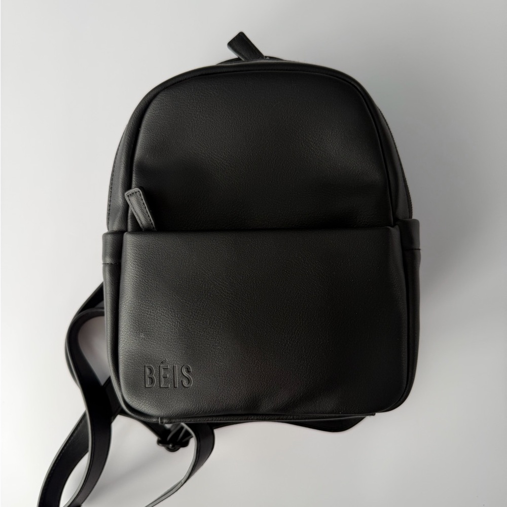 Beis Black Mini Essentials Backpack - image 1